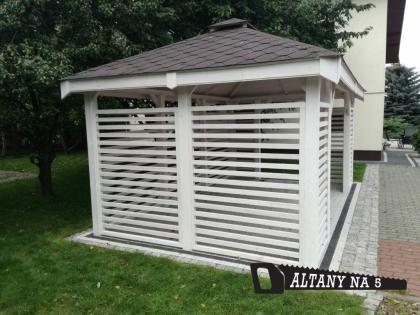 HOLZGARTENLAUBE CIECHAN W GARTENHAUS GRILLPAVILLON KIEFERNHOLZ PERGOLEN 3x4m