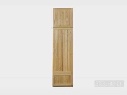 TEO KLEIDENSCHRANK AUS ESCHE MASSIVHOLZ HOLZ MÖBEL