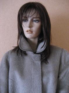 Damenmantel Gr. 44 in Beige