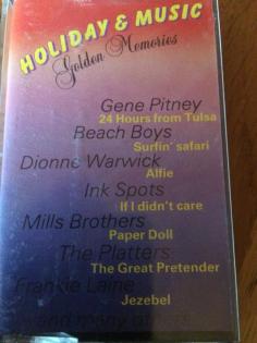 MUSIKKASSETTE MC von 1988 GOLDEN MEMORIES - OLDIES - stark 16 TITEL rar se