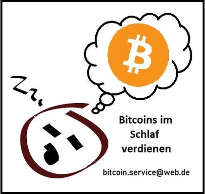 Bitcoins im Schlaf verdienen