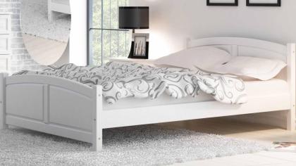 Kieferbett Doppelbett mit Lattenrost Jugendbett Bett 160x200 MELA