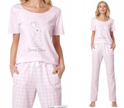 BONNIE Pyjama 2 tlg. Nachtwäsche lange Hose T-Shirt aus 100