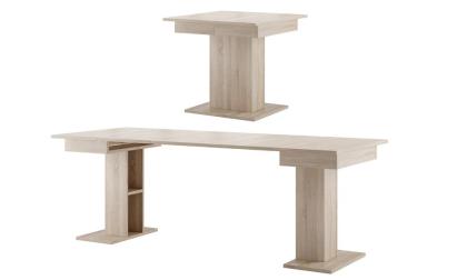MPS Tisch Küchentisch Esszimmertisch Esstisch ausziehbar 85-220cm Sonoma Eiche S