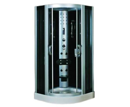 Duschkabine HYDROMASSAGE Hydro-Duschkabine 1000x1000 Duschwanne Radio Düsen Dusc