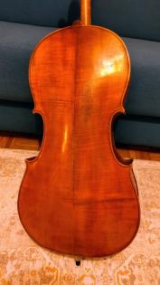 3/4 Violoncello Koffer Bogen - spielbereit mit Gutachten