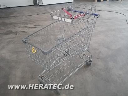Gebrauchte Einkaufswagen Wanzl D 155 RC mit Halter für Maxi Cosi