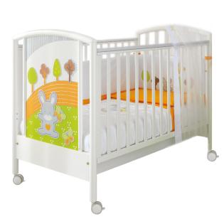 Schönes Babybett Smart Bosco Buche Massivholz NEU mit Bettkasten und Lattenrost