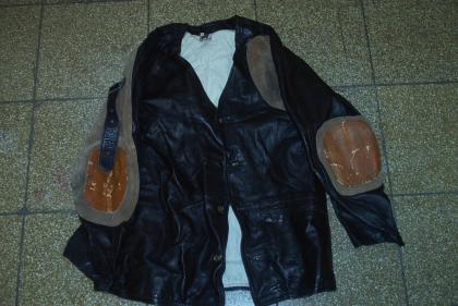 Schiessportleder Jacke alt nur 30 -Euro und anders aus dem Schiessportbereich zu Ve