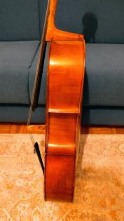 3/4 Violoncello Koffer Bogen - spielbereit mit Gutachten
