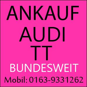 Auto verkaufen Audi TT - Motorschaden Unfallschaden