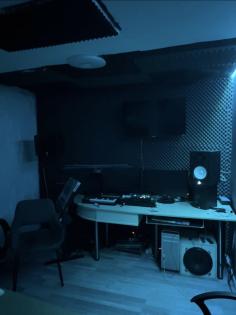 Tonstudio mit komplettem Zubehör Apollo Mac.