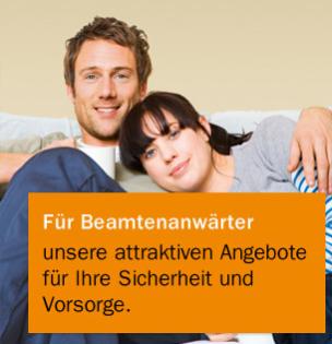 Versicherungen für Polizeianwärter PDU Anwartschaft