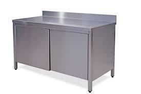 TISCH MIT UNTERSCHRANK MIT SCHUBLADE 6/10 NEU