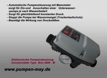 Elektronische Pumpensteuerung Type Brio 2022-M