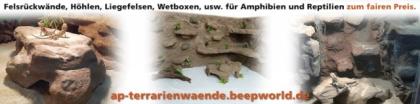 Terrarien Felsrückwände Höhlen . zu TOP Preisen. Individuelle Gestaltung Rep