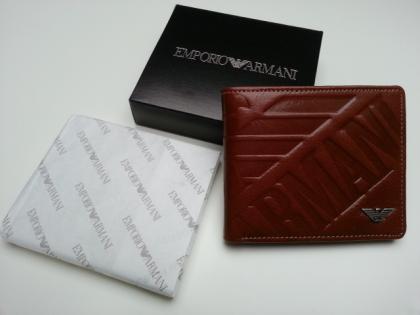 Emporio Armani Leder Geldbörse Neu Originalverpackt