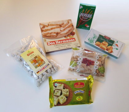 Mandelleckereien aus aller Welt 1. 400gr