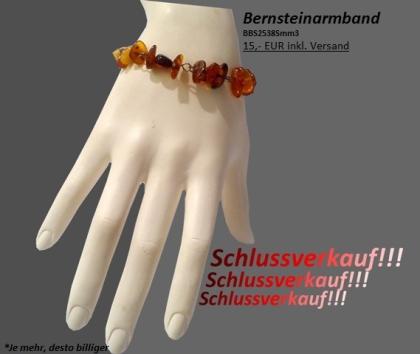 Armband aus baltischem Bernstein