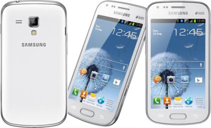 Samsung Galaxy S Duos mit O2 Flat XS 25 Duo Vertrag 42 LED-TV