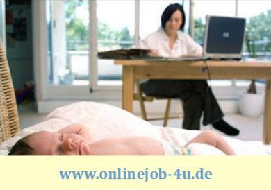 Heimarbeit mit Online mit PC-Job im eigenen Office zuhause arbeiten selbst Chef