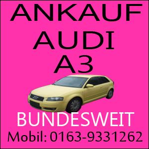 Auto verkaufen Audi 3 - Motorschaden Unfallschaden
