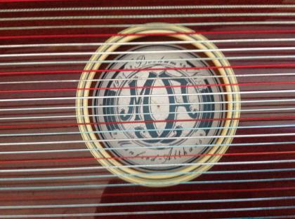 Zither Manfred Althaus 1991 42 Saiten Zertifikat