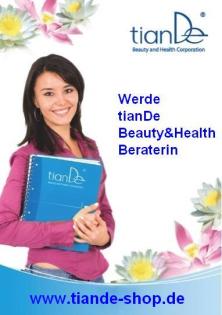 Damen für Vertrieb der TianDe Natur-Kosmetik gesucht gerne 45