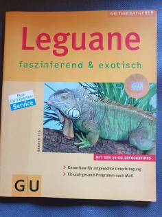 3 Bücher über Leguane und 1 Buch Dornschwanzagame zu verkaufen