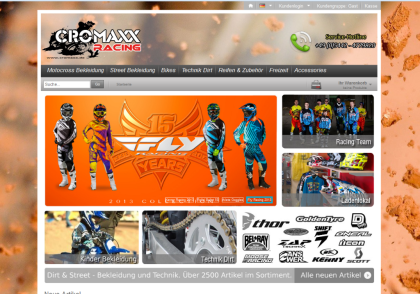 Cromaxx-Racing - Dein Shop für Motocross Bekleidung Technik und Zubehör.