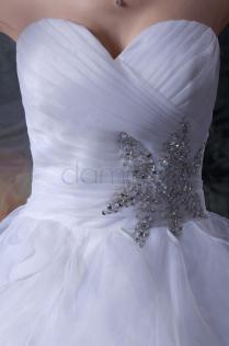 Mieder Organza Prinzessin Brautkleid - Dameo. de