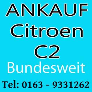 Auto verkaufen Citroen C2 - Motorschaden Unfallschaden