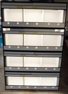 -20 auf alle Premium Kunststoff Terrarien und Terrarium Racks Anlage Wand
