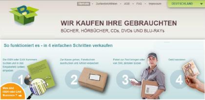 Ankauf Bücher Hörbücher CDs DVDs Blu-Rays