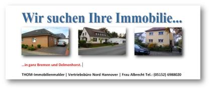 Schwachhausen/Horn-Lehe - Einfamilienhaus oder DHH oder Reihenhaus gesucht zum K