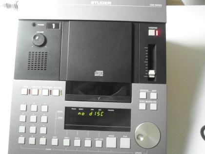 Studer D730 CDS Player mit Varispeed