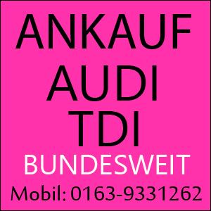 Auto verkaufen Audi TDI - Motorschaden Unfallschaden