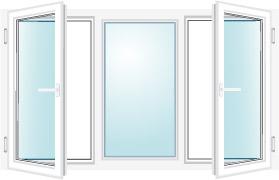 PVC-Fenster - 3-flügel-Fenster - minimum 30 Rabatt