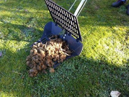 Weltneuheit Laubfix die Gartenschaufel