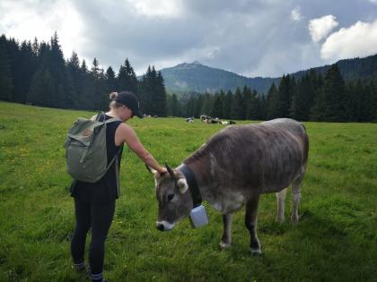 FASTENWANDERN IN SÜDTIROL SÜDTIROLER ALPEN DOLOMITEN ITALIEN