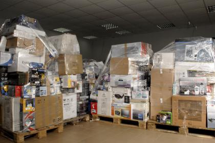 Restposten Paletten LKW Haushaltsgeräte Elektronik CONRAD ELECTRONICS 16
