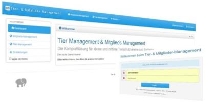 Tier-Management - Die Onlinelösung für Tierschutzvereine und Tierheime