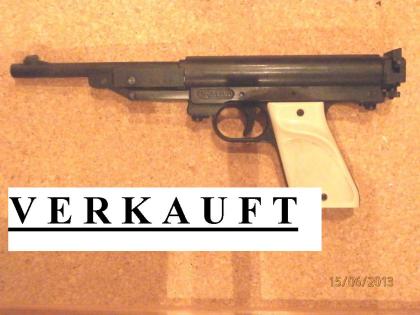 FB Record Luftpistole Modell 2 Kal. 4 5 mm im Original-Karton
