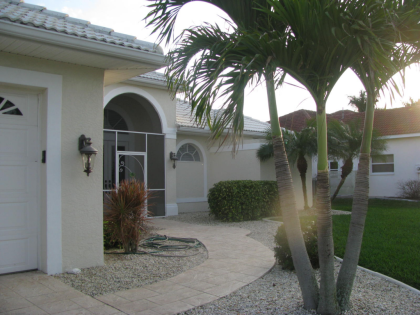 Florida Cape Coral Grosszuegige Villa mit Schwimmbad and Kanal mit Zugang zum