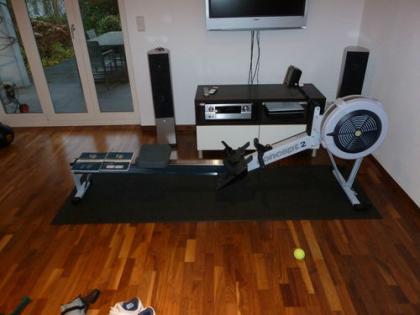 Rudergerät Concept 2 Indoor Rower mit Display PM3 neuwertig