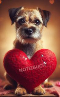 Border Terrier Notizbuch Buch Das perfekte Geschenk für Terrier Liebhaber Hu