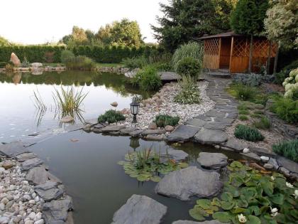 Stein für Kaskaden Wasserfälle Teiche und Teiche