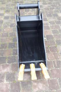 20 cm Tieflöffel für Bagger 1 5-4 5 Tonnen Baggerlöffel Anbaugerät Löffel Bagg