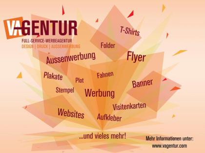 Außenwerbung / Leuchtreklame / Schaufensterbeklebung / Druck etc.