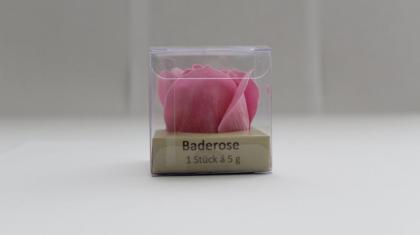 Baderose in Geschenkschachtel